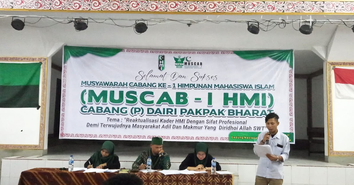 HMI pemkot kajen Gelar Musyawarah Cabang